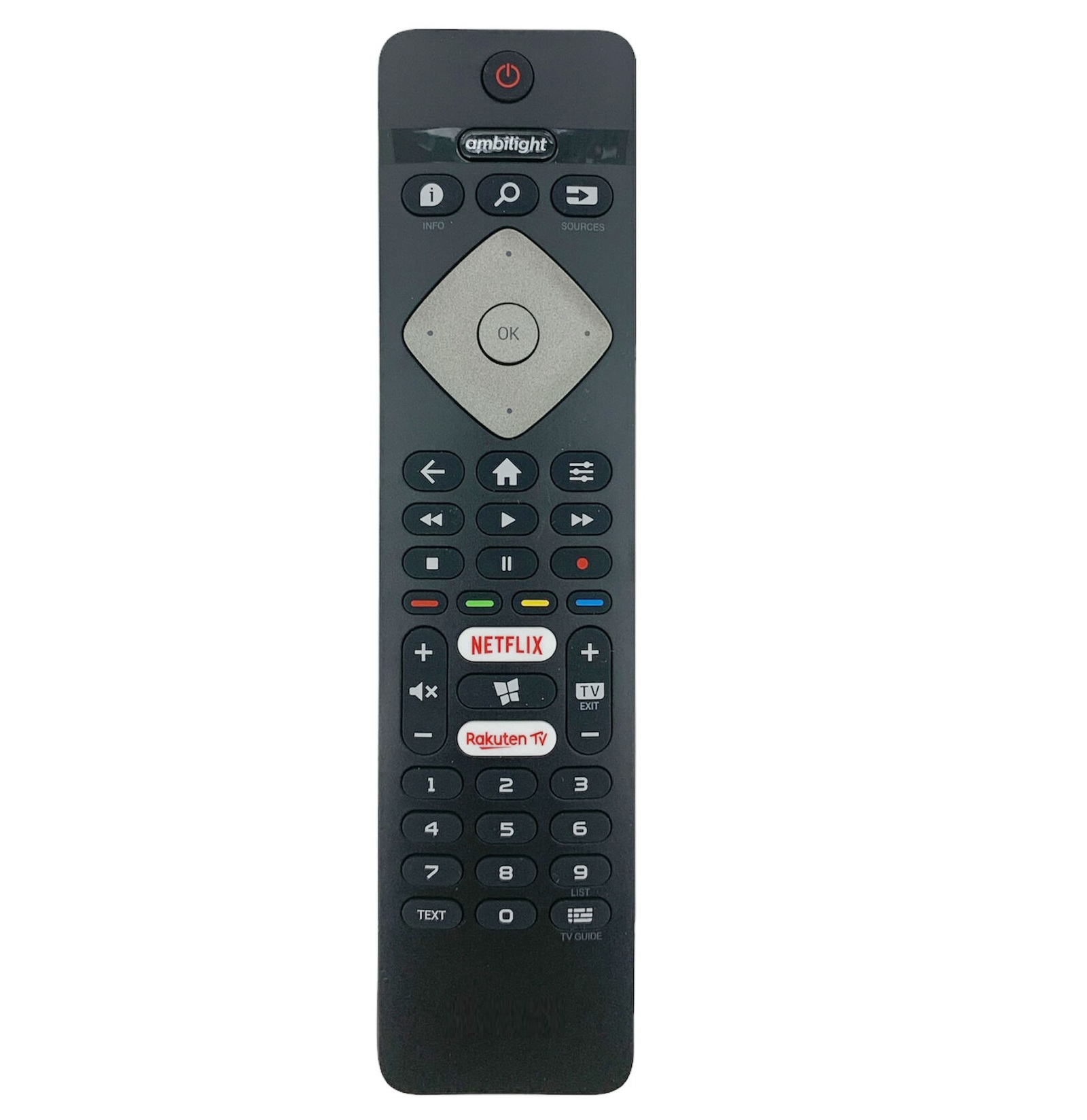 Replacement Philips Remote Control For 4K UHD LED Smart TV 58PUS7304/12